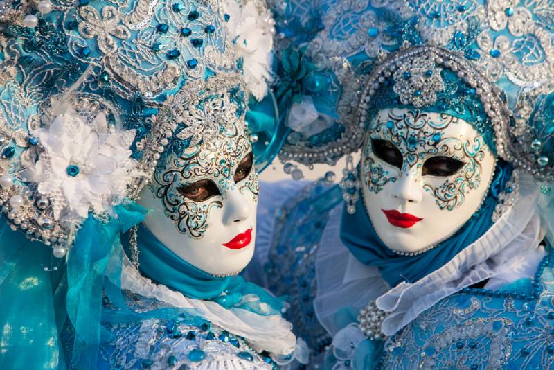 Carnavalul de la Venetia - Buchet de Martisor